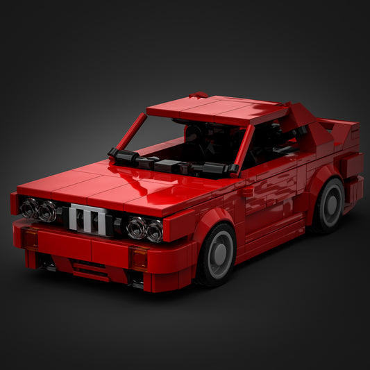 Inspired by BMW E30 M3 - Red (Kit)