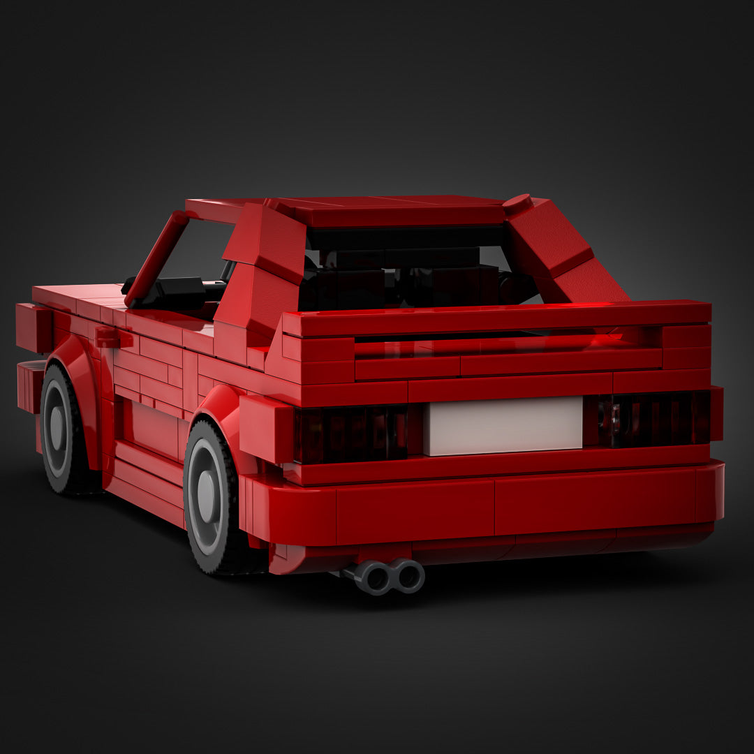 Inspired by BMW E30 M3 - Red (Kit)
