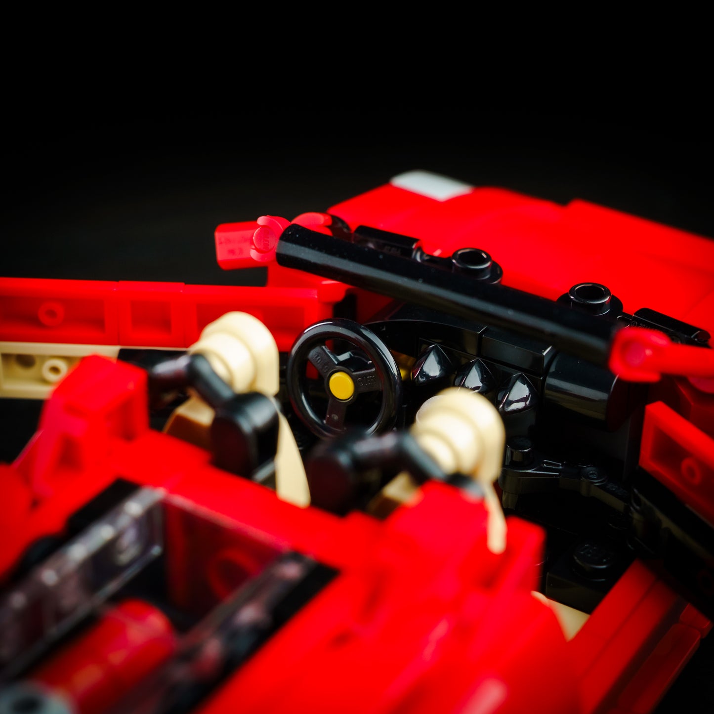Inspired by Ferrari F430 Spider in Red - LEGO Kit
