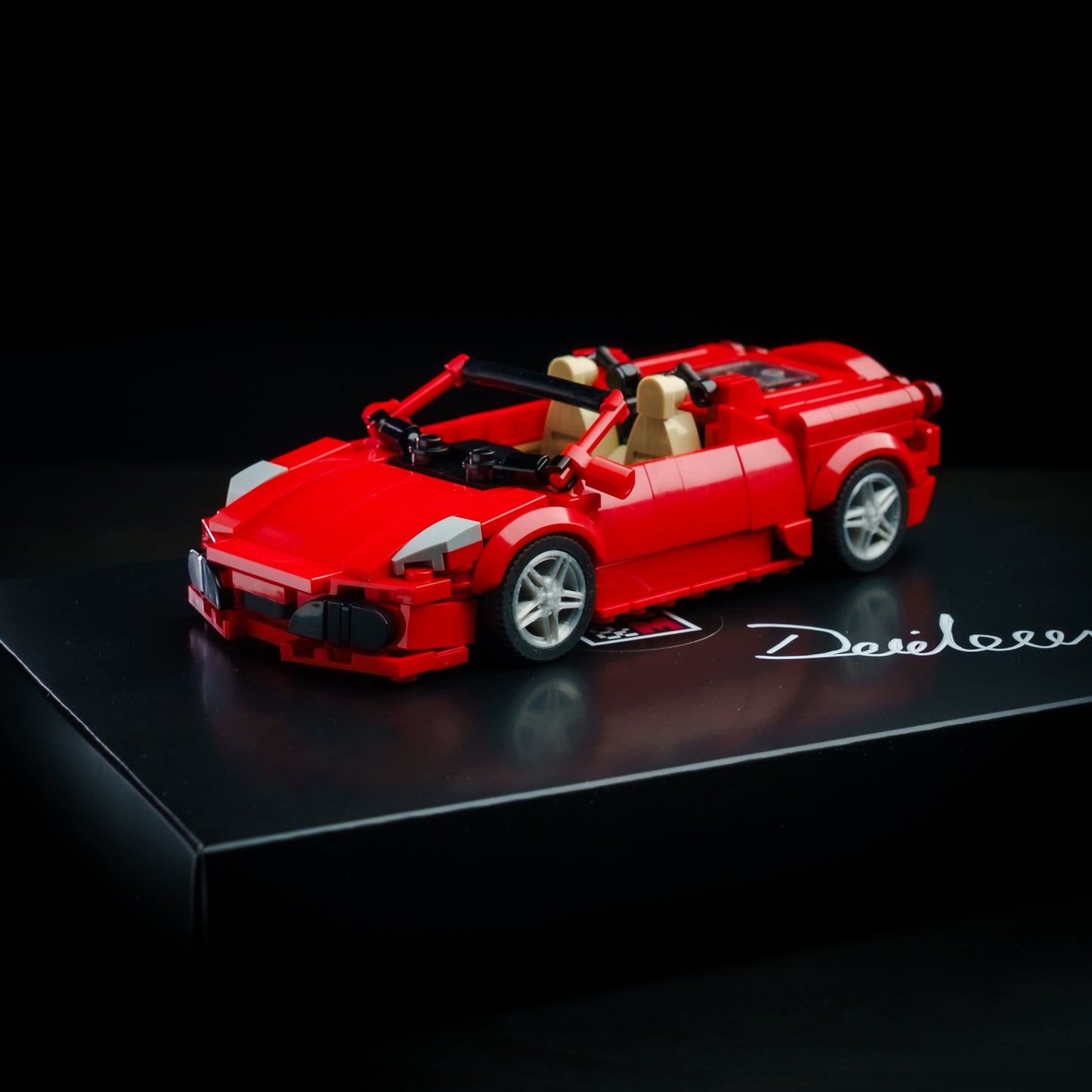 Inspired by Ferrari F430 Spider in Red - LEGO Kit