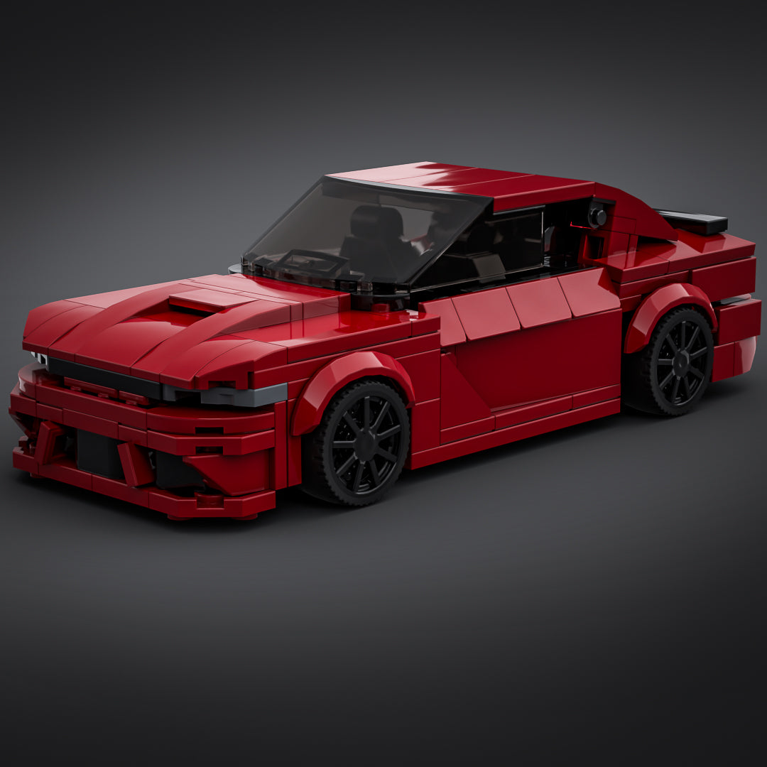 Inspired by Dodge Charger - Dark Red (instructions)