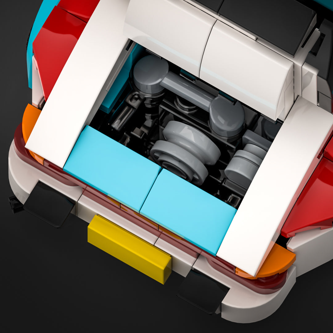 Inspired by Porsche 930 Turbo - Martini (Kit)