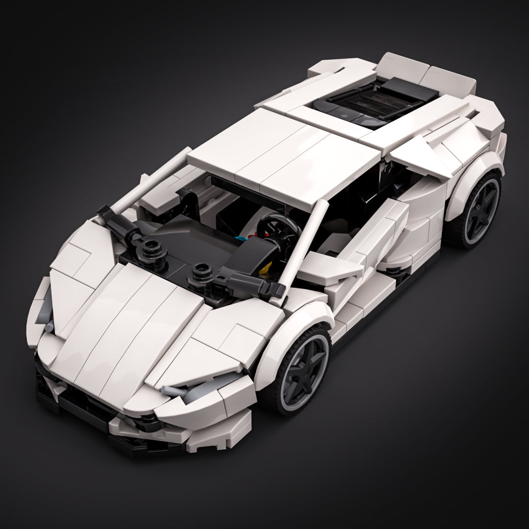 Inspired by Lamborghini Huracán EVO - White (instructions)
