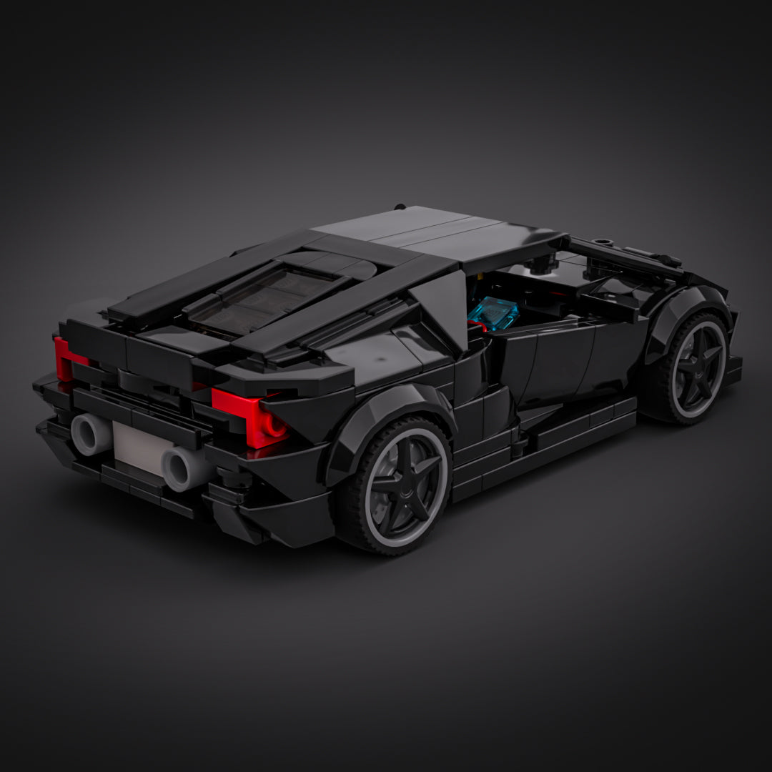 Inspired by Lamborghini Huracán EVO - Black (instructions)