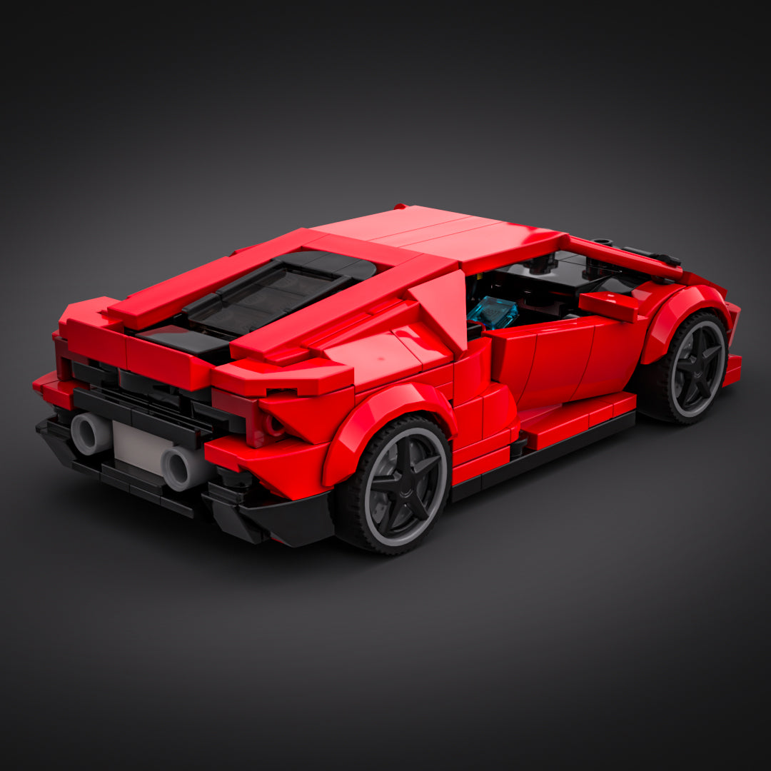 Inspired by Lamborghini Huracán EVO - Red (instructions)