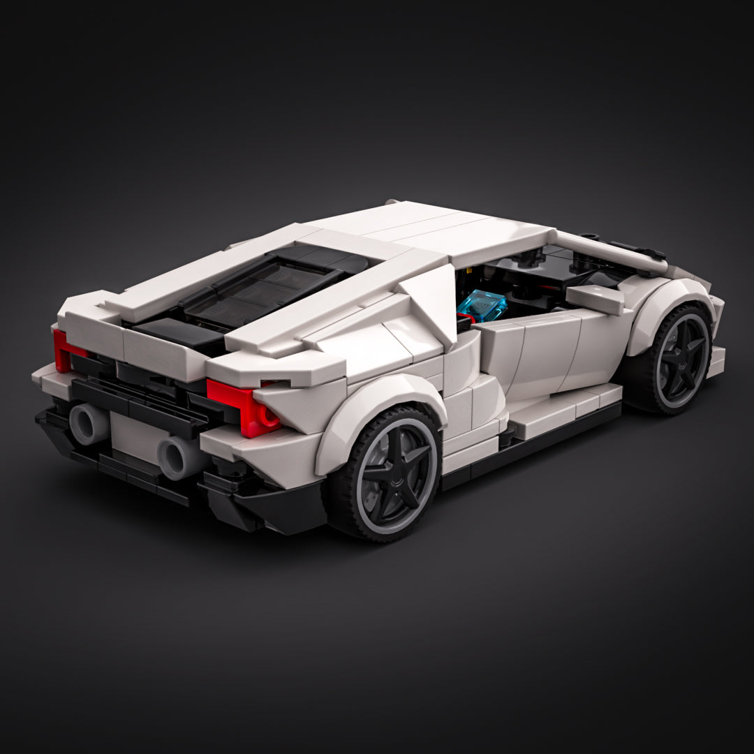 Inspired by Lamborghini Huracán EVO - White (instructions)