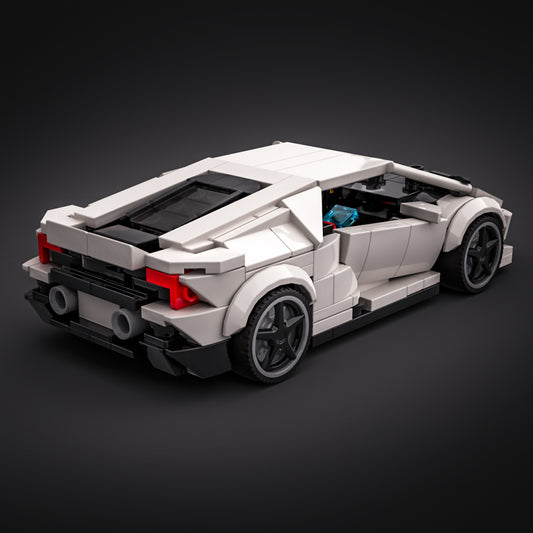 Inspired by Lamborghini Huracán EVO - White (instructions)