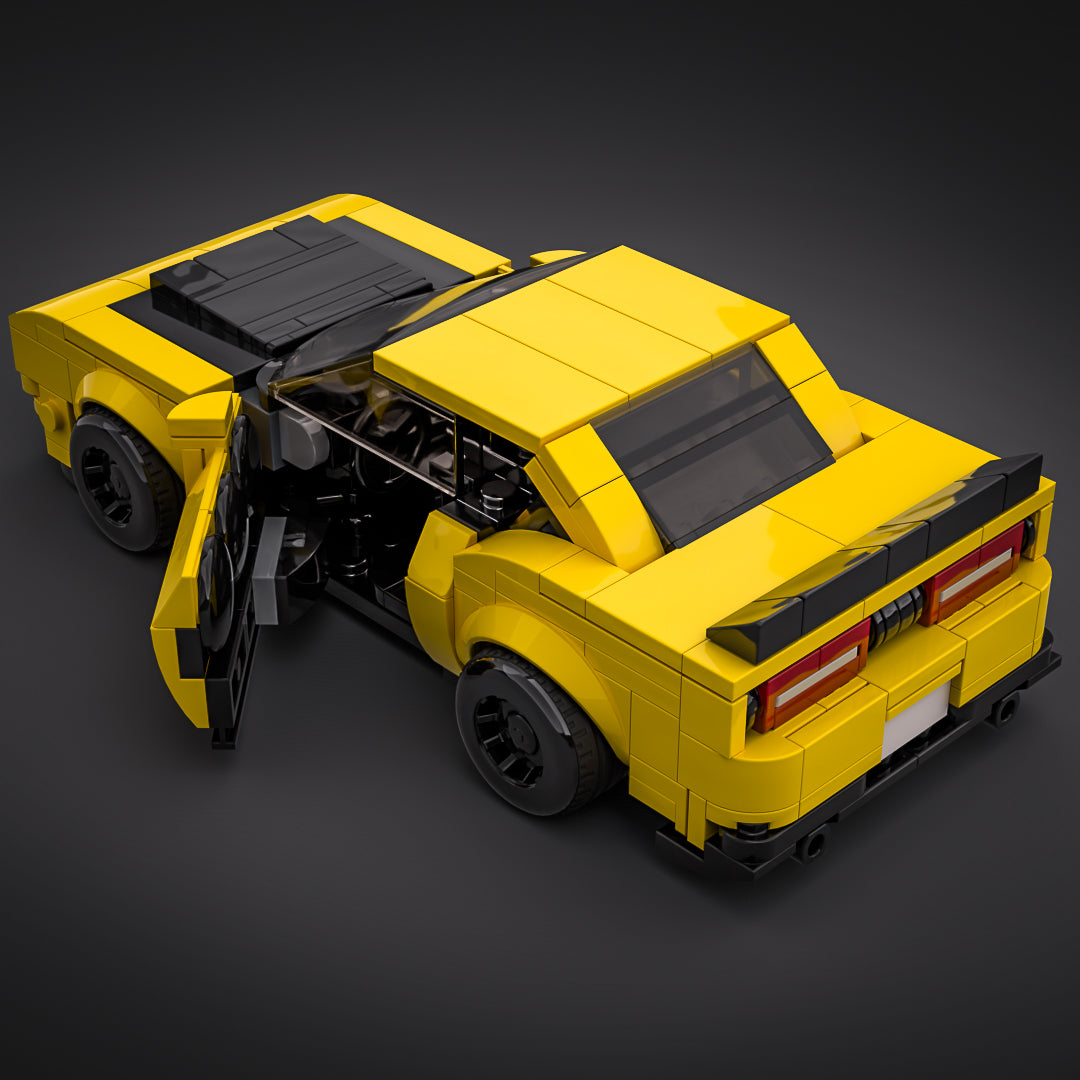 Inspired by Dodge Challenger - Yellow & Black (Kit)