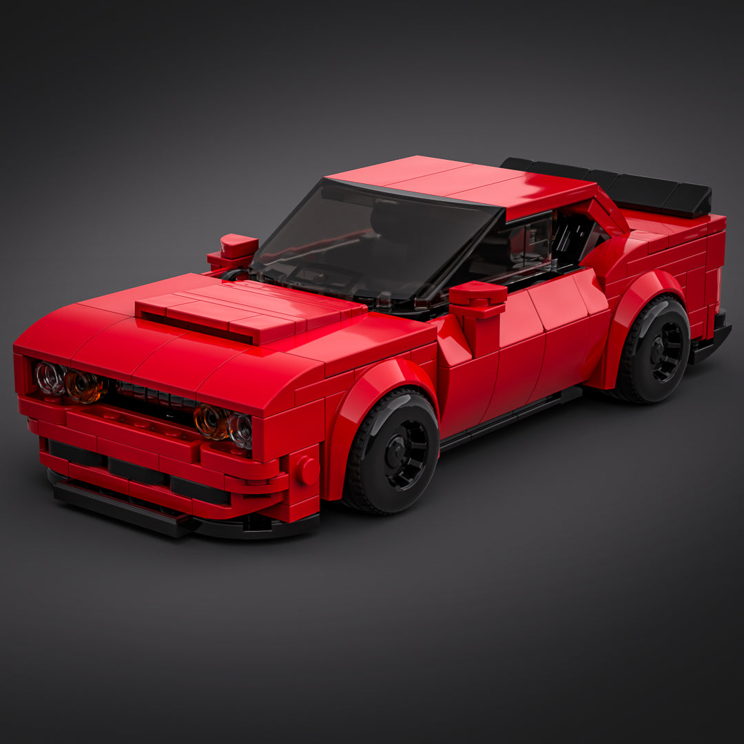 Inspired by Dodge Challenger - Red (instructions)