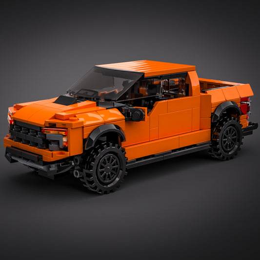 Inspired by Ford F-150 Raptor - Orange (instructions)