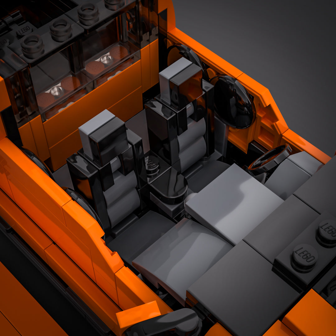 Inspired by Ford F-150 Raptor - Orange (instructions)