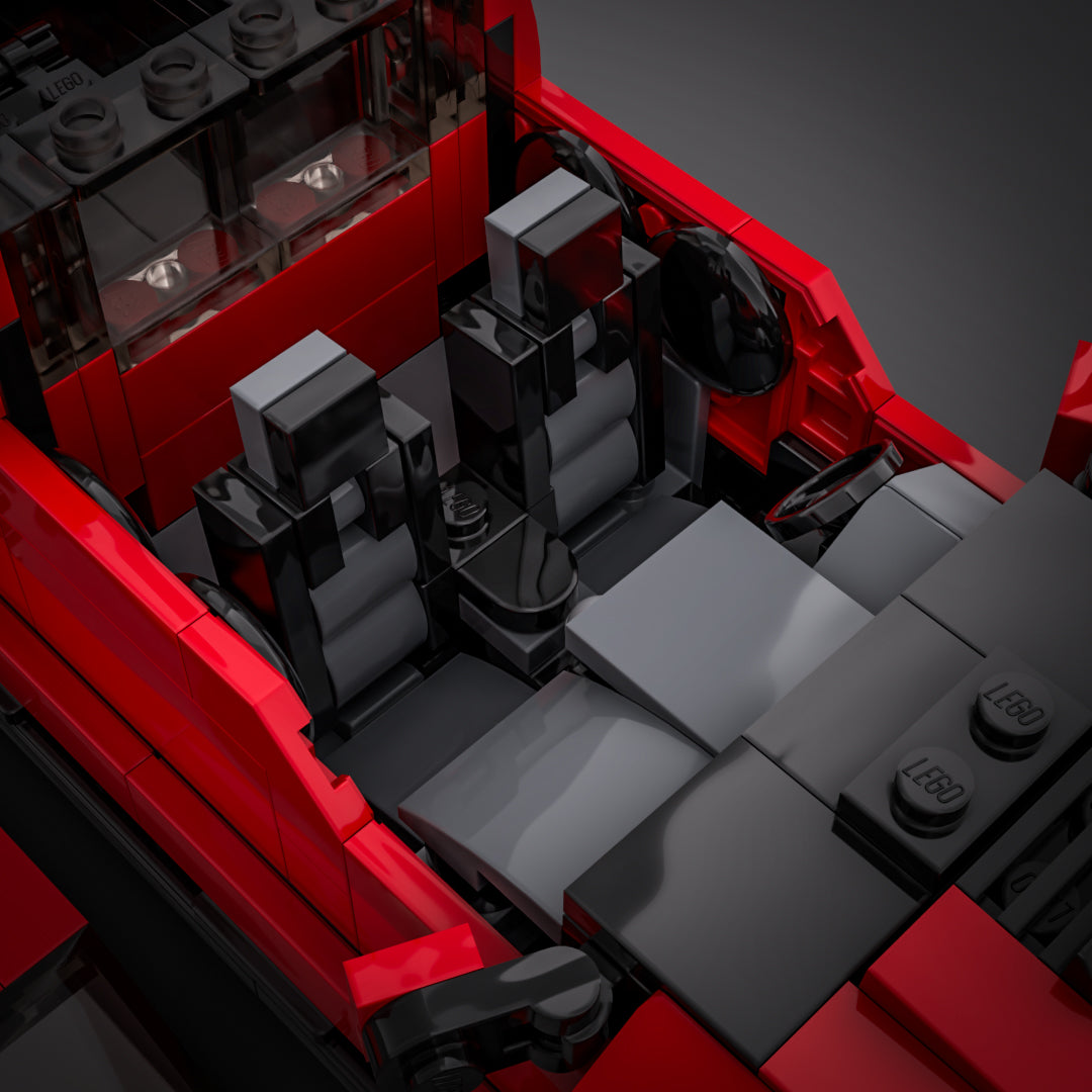 Inspired by Ford F-150 Raptor - Red (instructions)