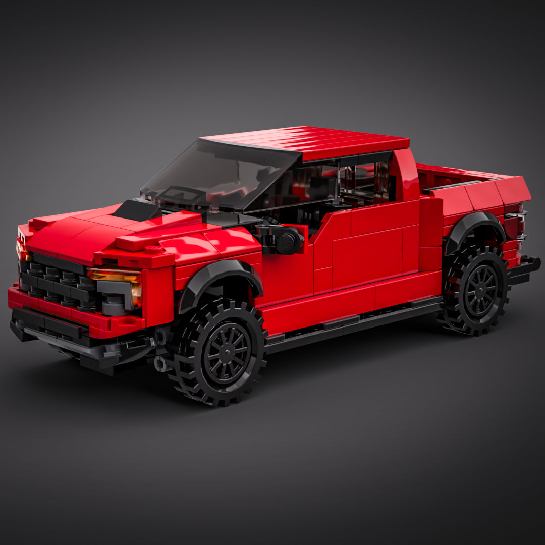 Inspired by Ford F-150 Raptor - Red (instructions)