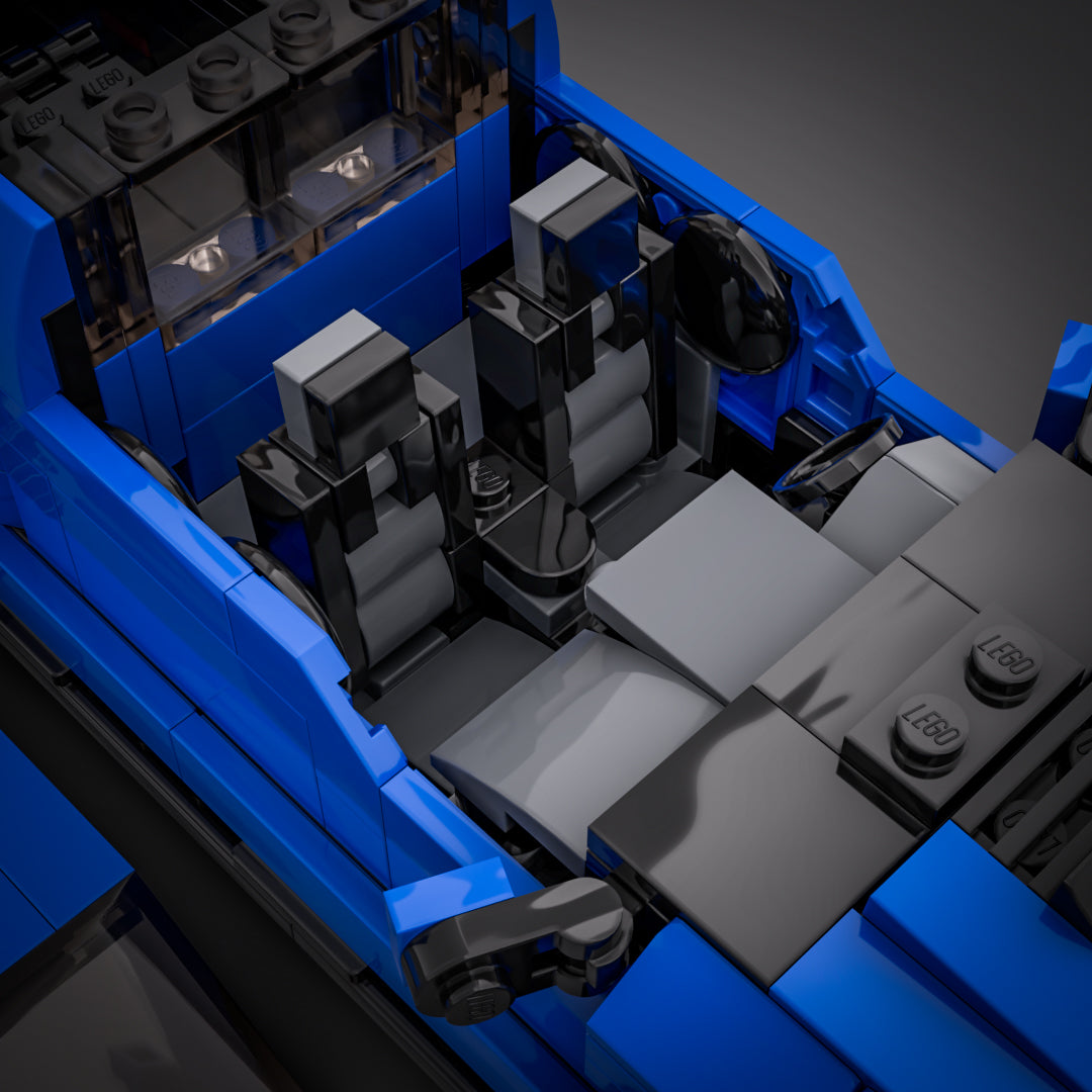 Inspired by Ford F-150 Raptor - Blue (instructions)