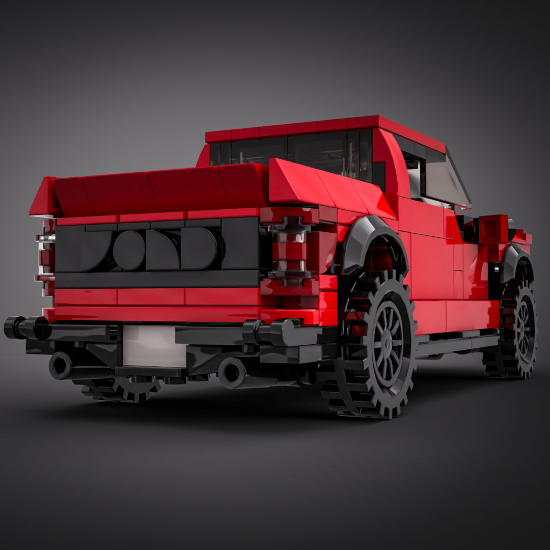 Inspired by Ford F-150 Raptor - Red (instructions)