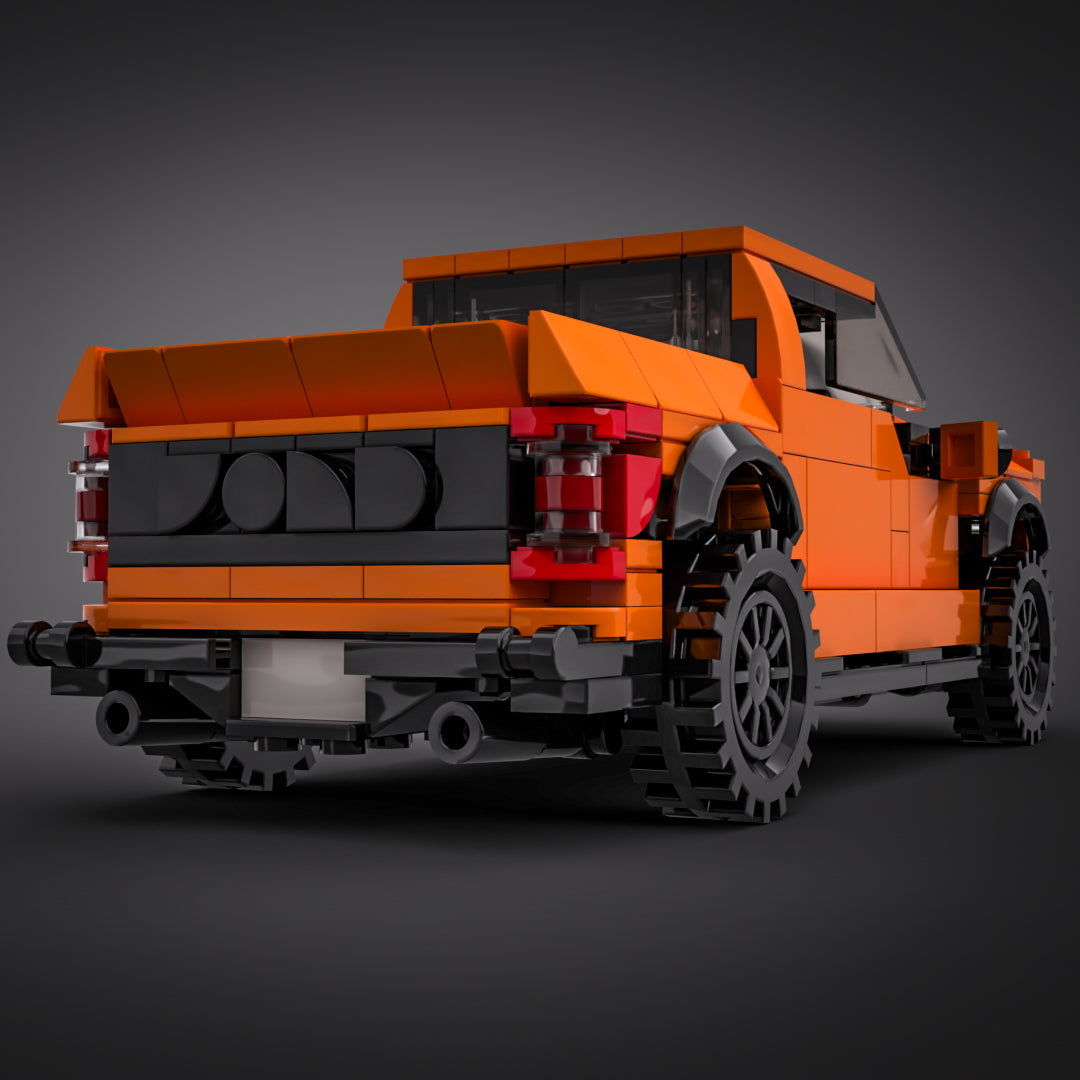 Inspired by Ford F-150 Raptor - Orange (instructions)