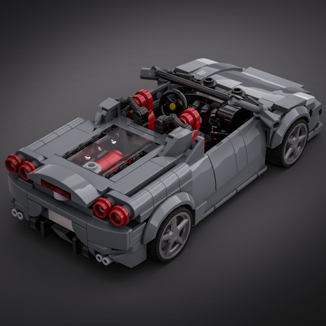 Inspired by Ferrari F430 - Grey (instructions)