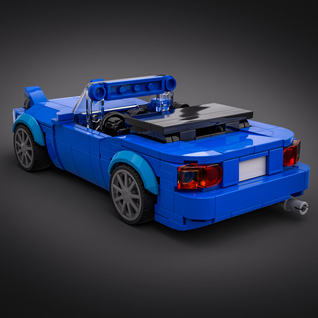Inspired by Mazda Miata NA - Blue (instructions)