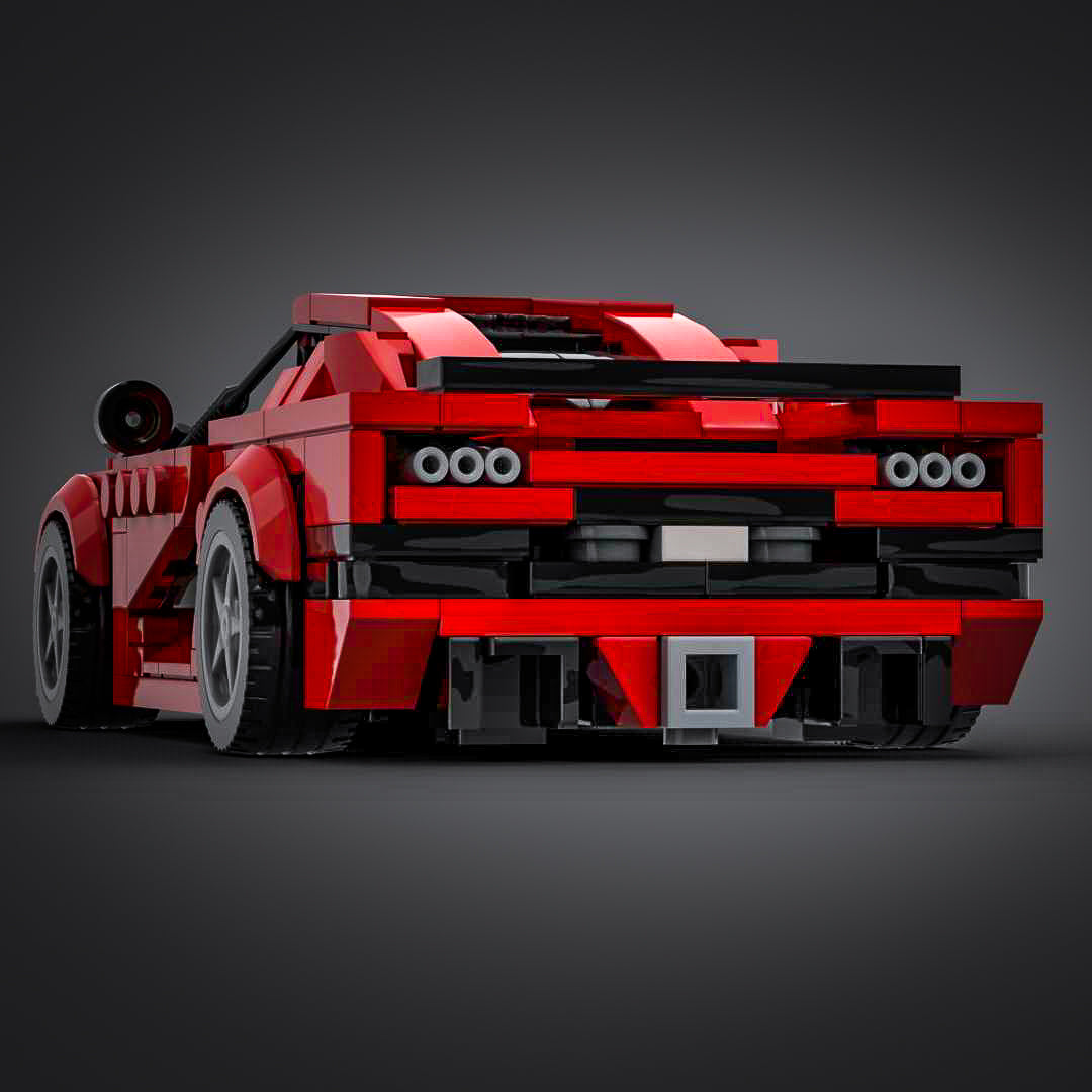 Inspired by Koenigsegg CCX - Red (Kit)