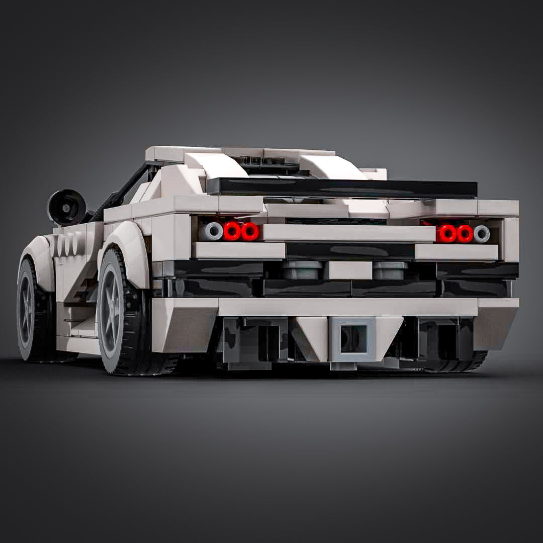 Inspired by Koenigsegg CCX - White (Kit)