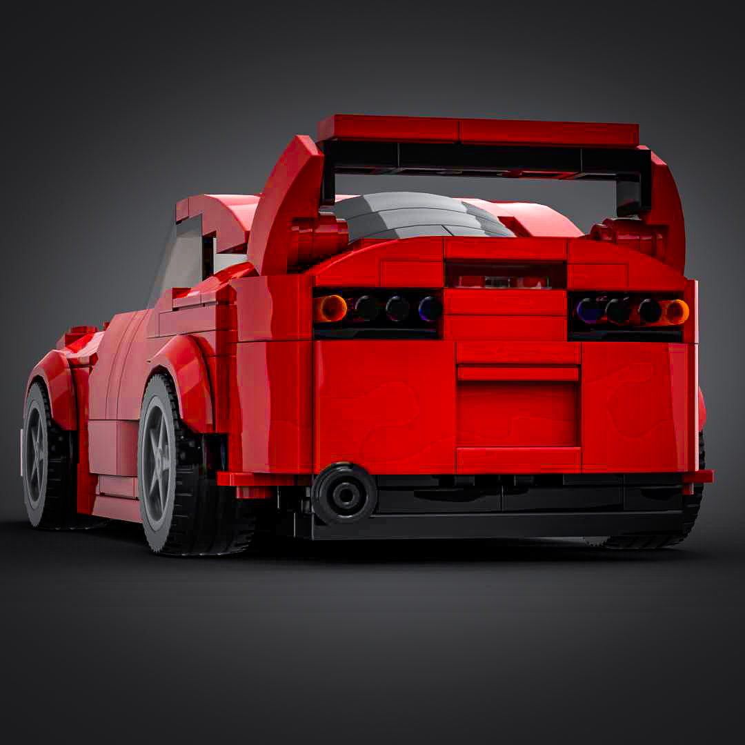 Inspired by Toyota MK4 Supra - Red (Kit)