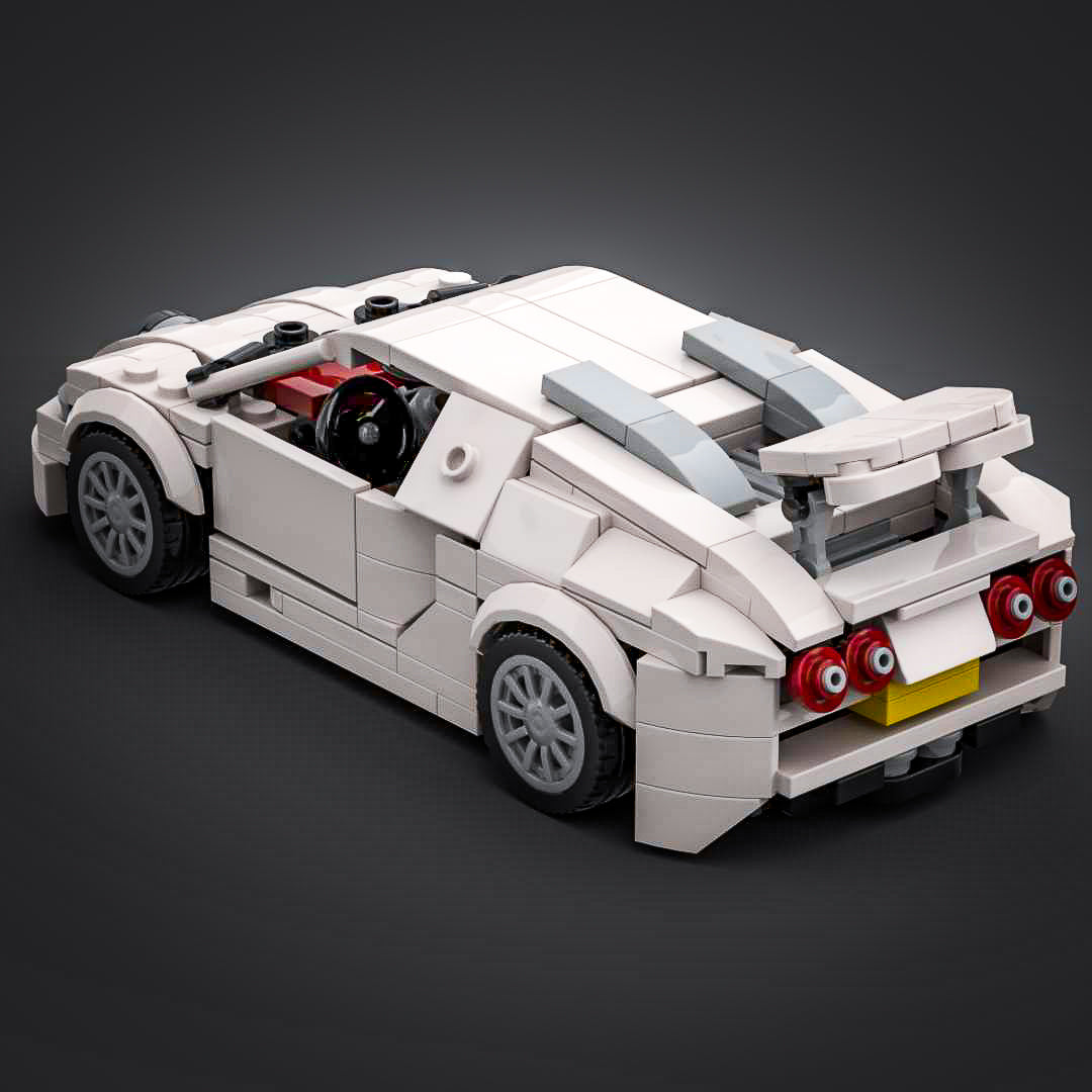 Inspired by Bugatti Veyron - White (Kit)
