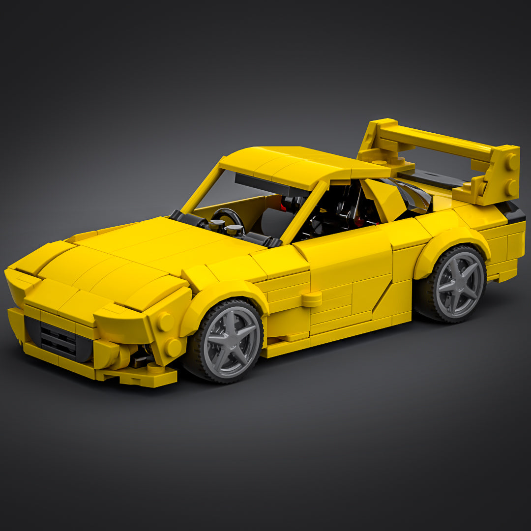 Inspired by Mazda RX7 - Yellow (Kit)