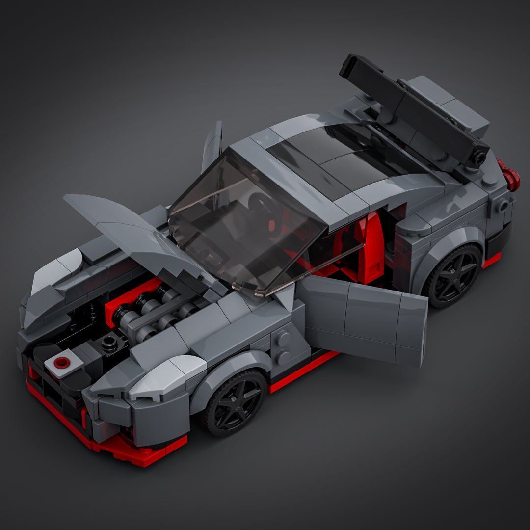 Inspired by Nissan R35 GTR - Grey (Kit)
