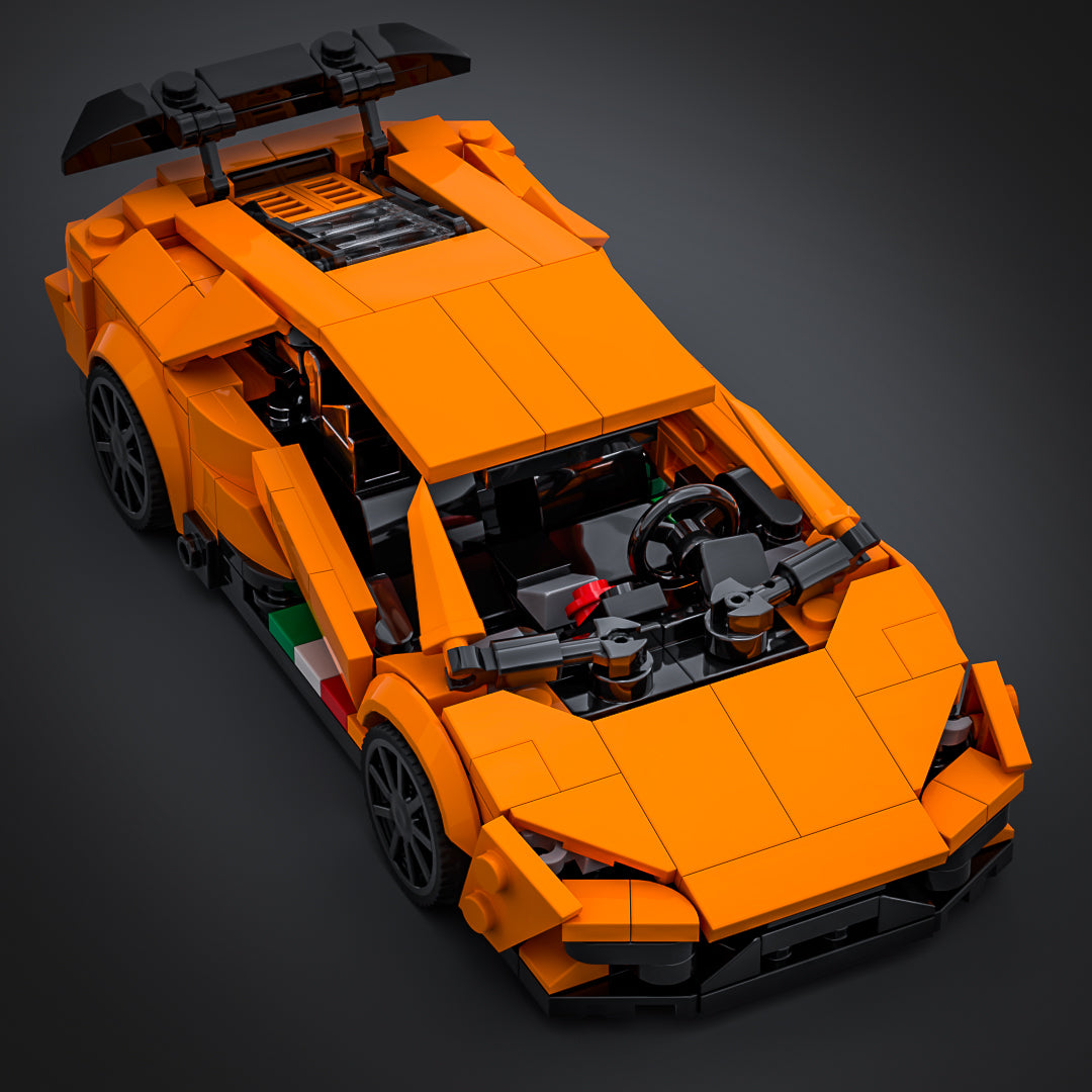 Lego lamborghini online orange