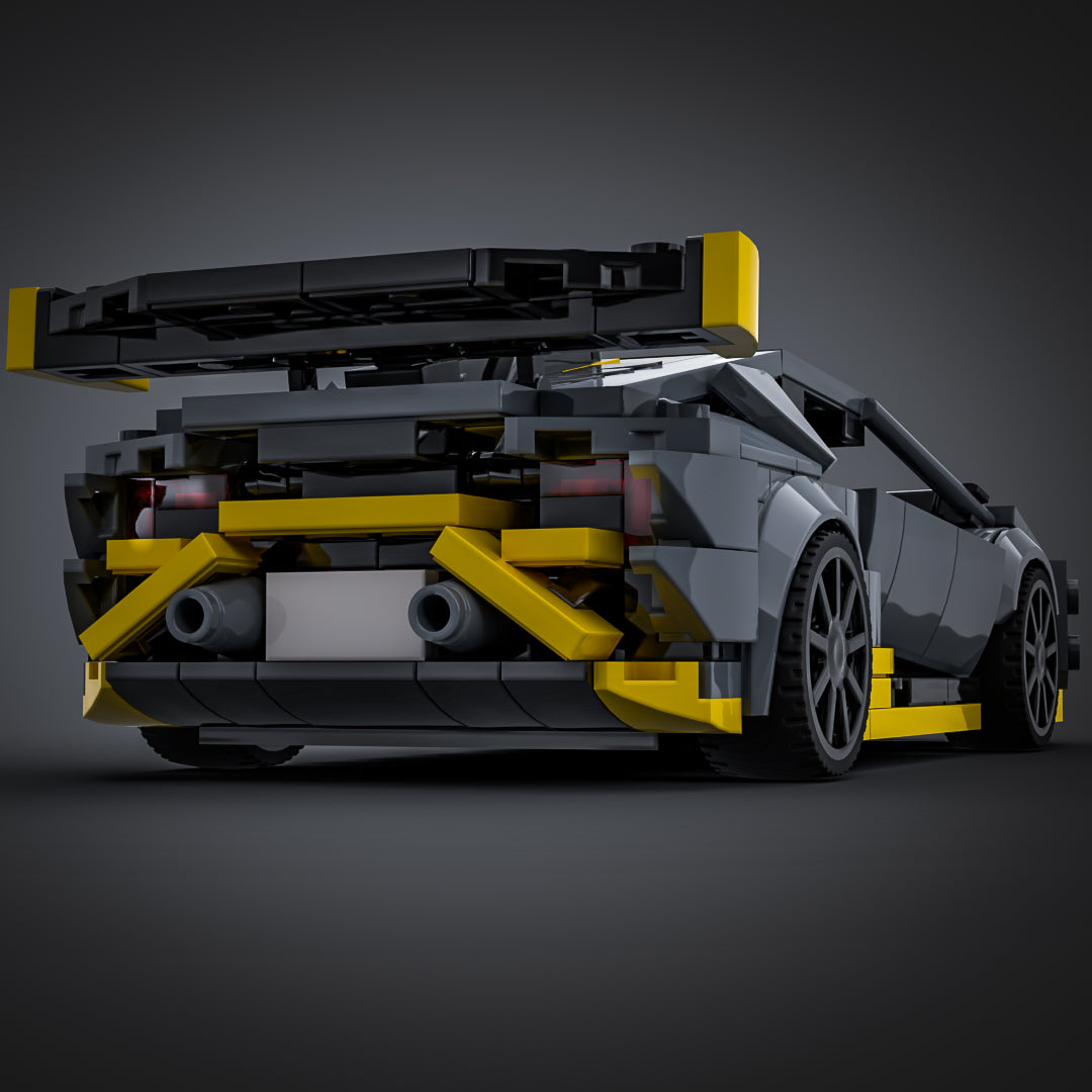 Inspired by Lamborghini Huracan STO - Grey & Yellow (Kit)
