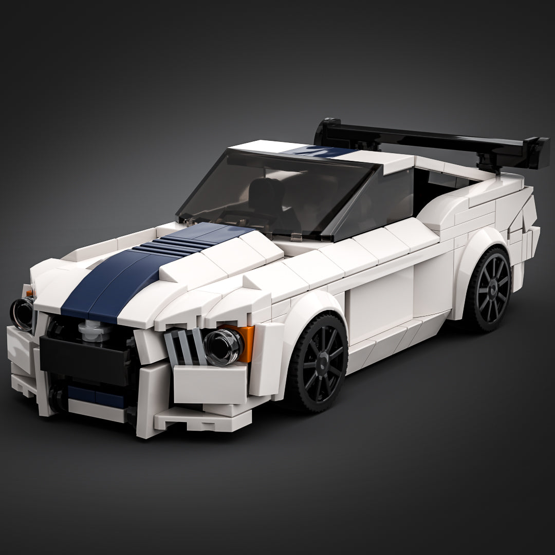 Inspired by Ford Mustang Shelby GT500 - White (instruction)