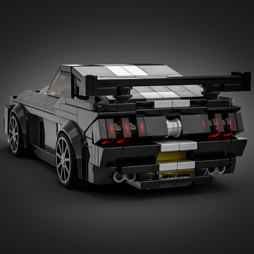 Inspired by Ford Mustang Shelby GT500 - Black (instructions)