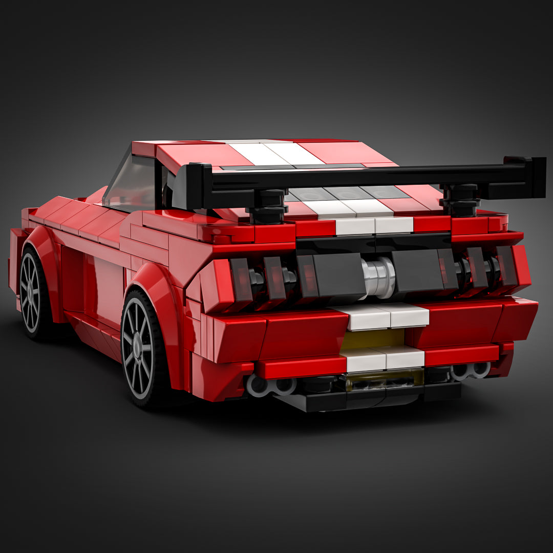 Inspired by Ford Mustang Shelby GT500 - Red (instructions)