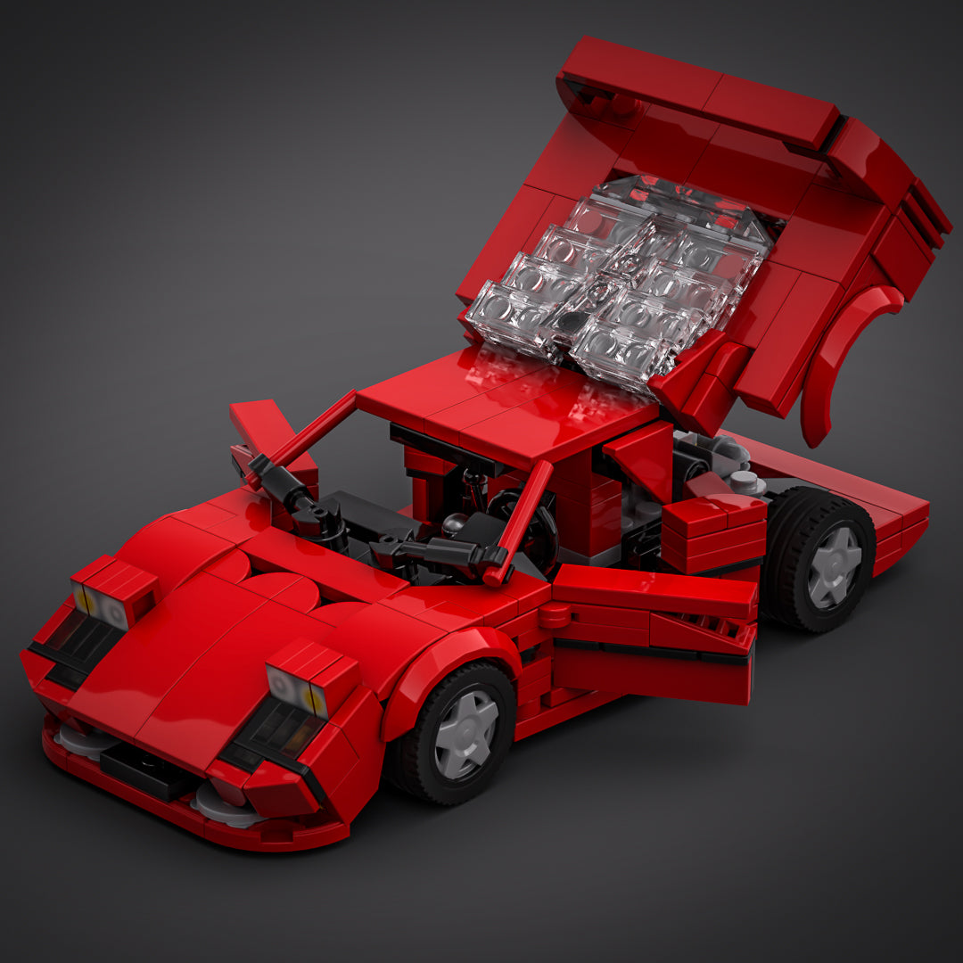 Inspired by Ferrari F40 - Red (Kit)