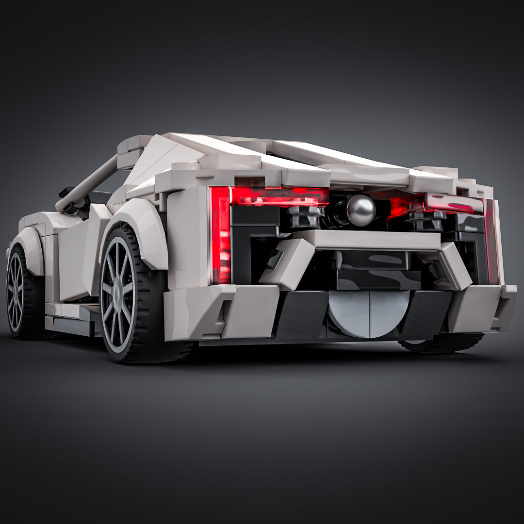 Inspired by Lykan HyperSport - White (instructions)
