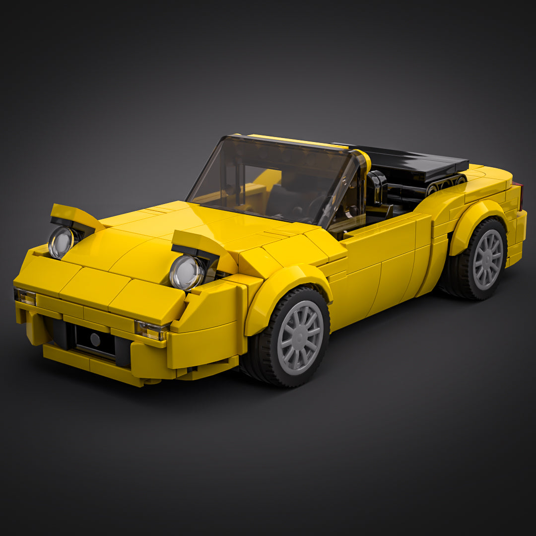 Inspired by Mazda Miata NA - Yellow (instructions)