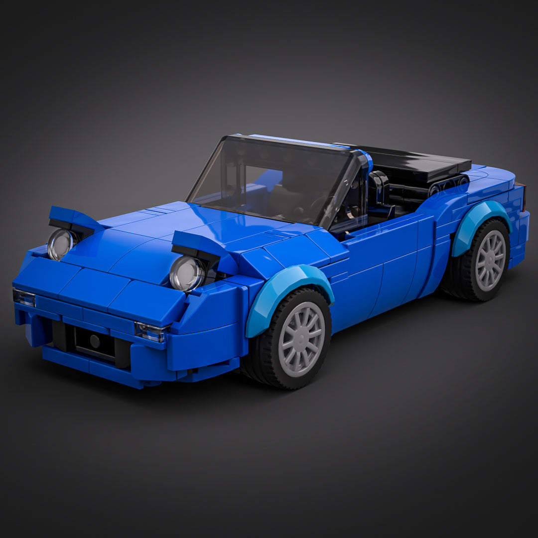 Inspired by Mazda Miata NA - Blue (instructions)