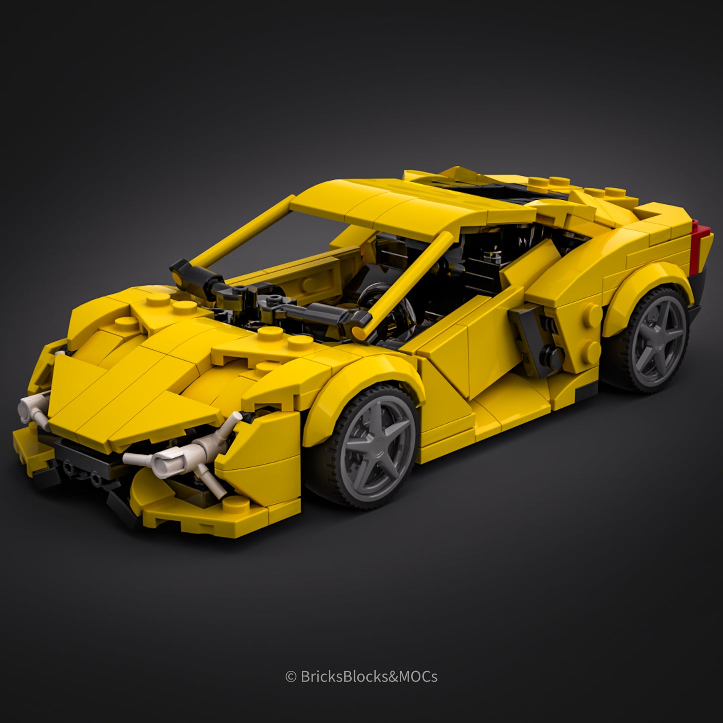 Inspired by Lamborghini Revuelto - Yellow (Kit)
