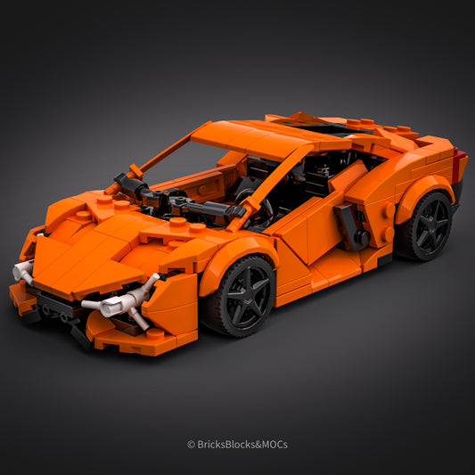 Inspired by Lamborghini Revuelto - Orange (instructions)