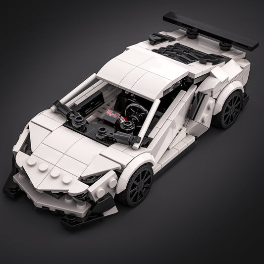 Inspired by Lamborghini Aventador SV - White (instructions)