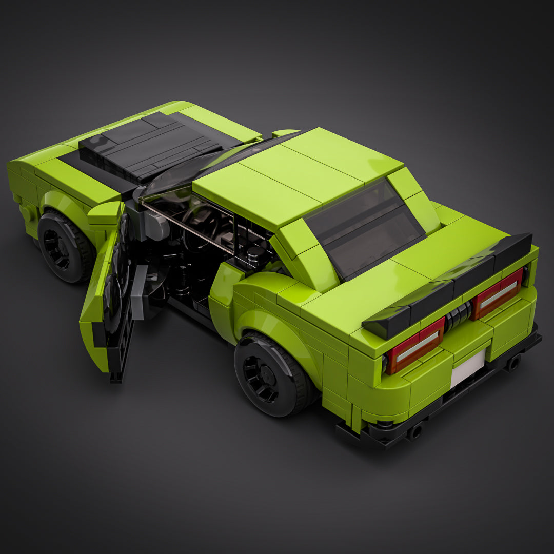 Inspired by Dodge Challenger - Lime & Black (Kit)