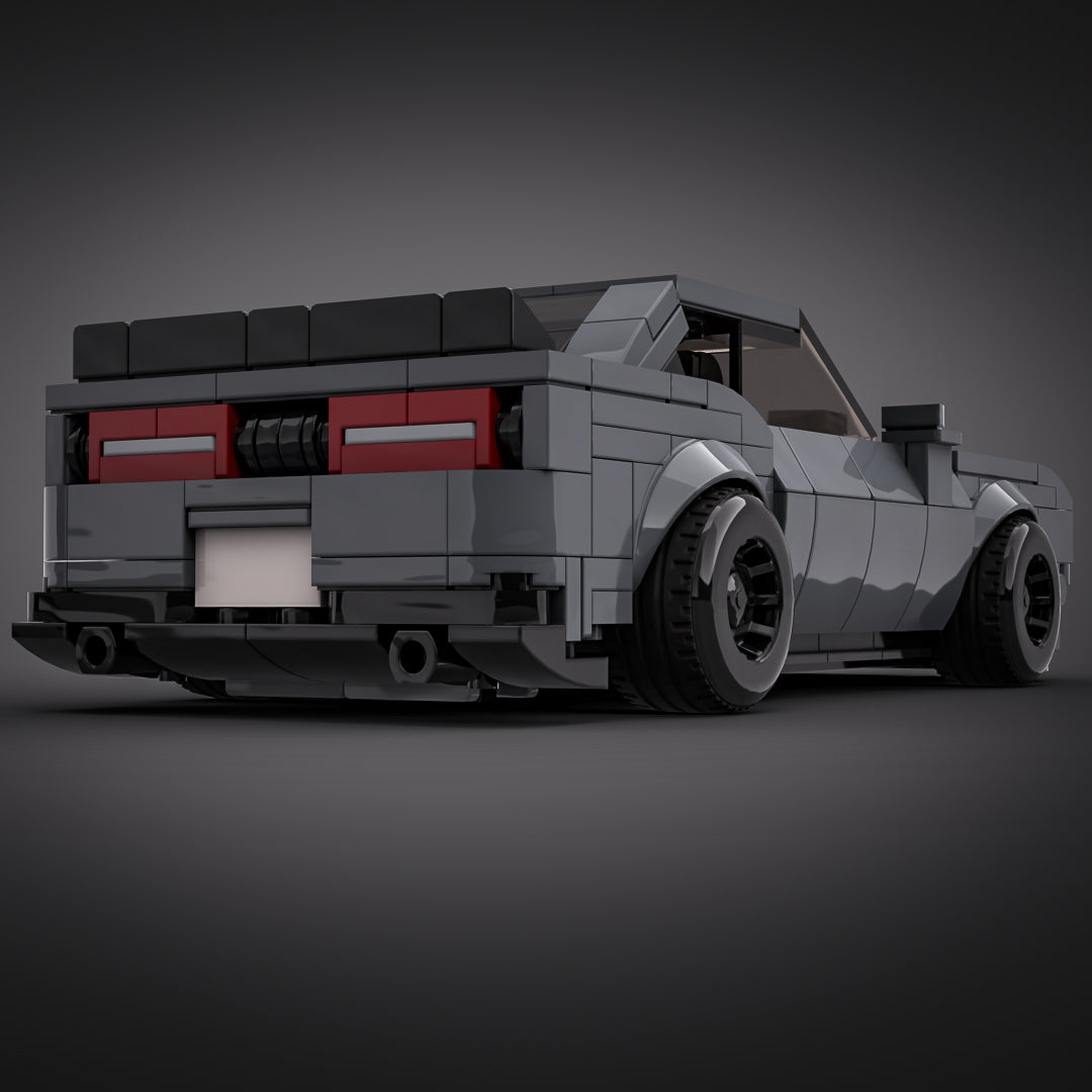 Inspired by Dodge Challenger - Grey & Black (Kit)