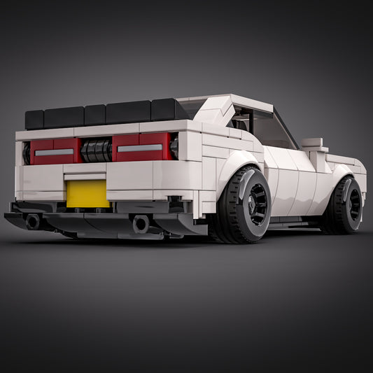 Inspired by Dodge Challenger - White & black (instructions)
