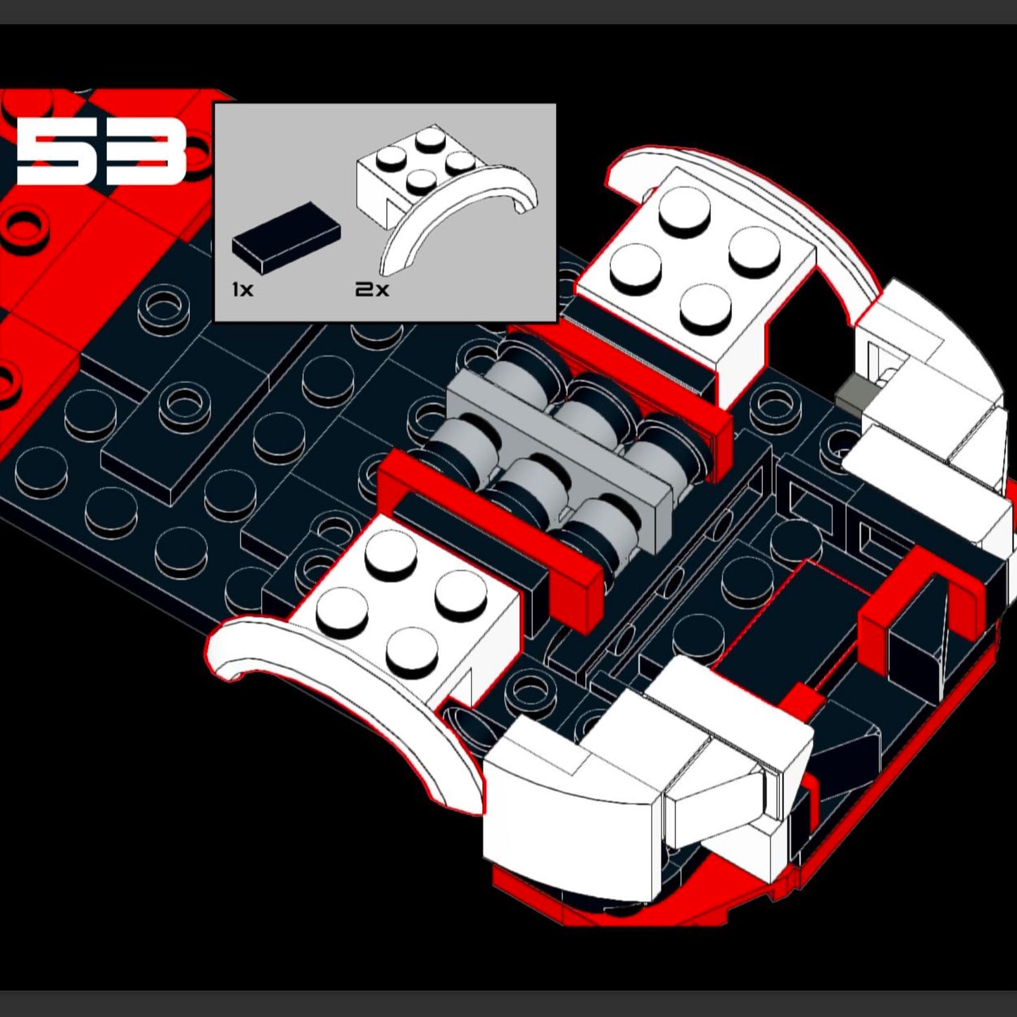 lego car intructions, nissan