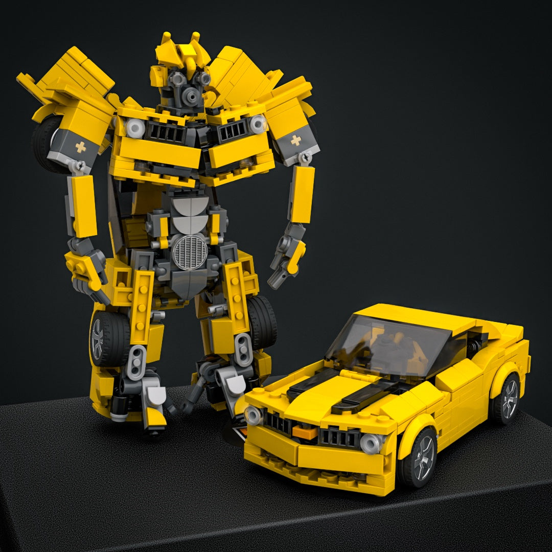 Inspired by Transformers BumbleBee (KIT) – Bricks, Blocks MOCs