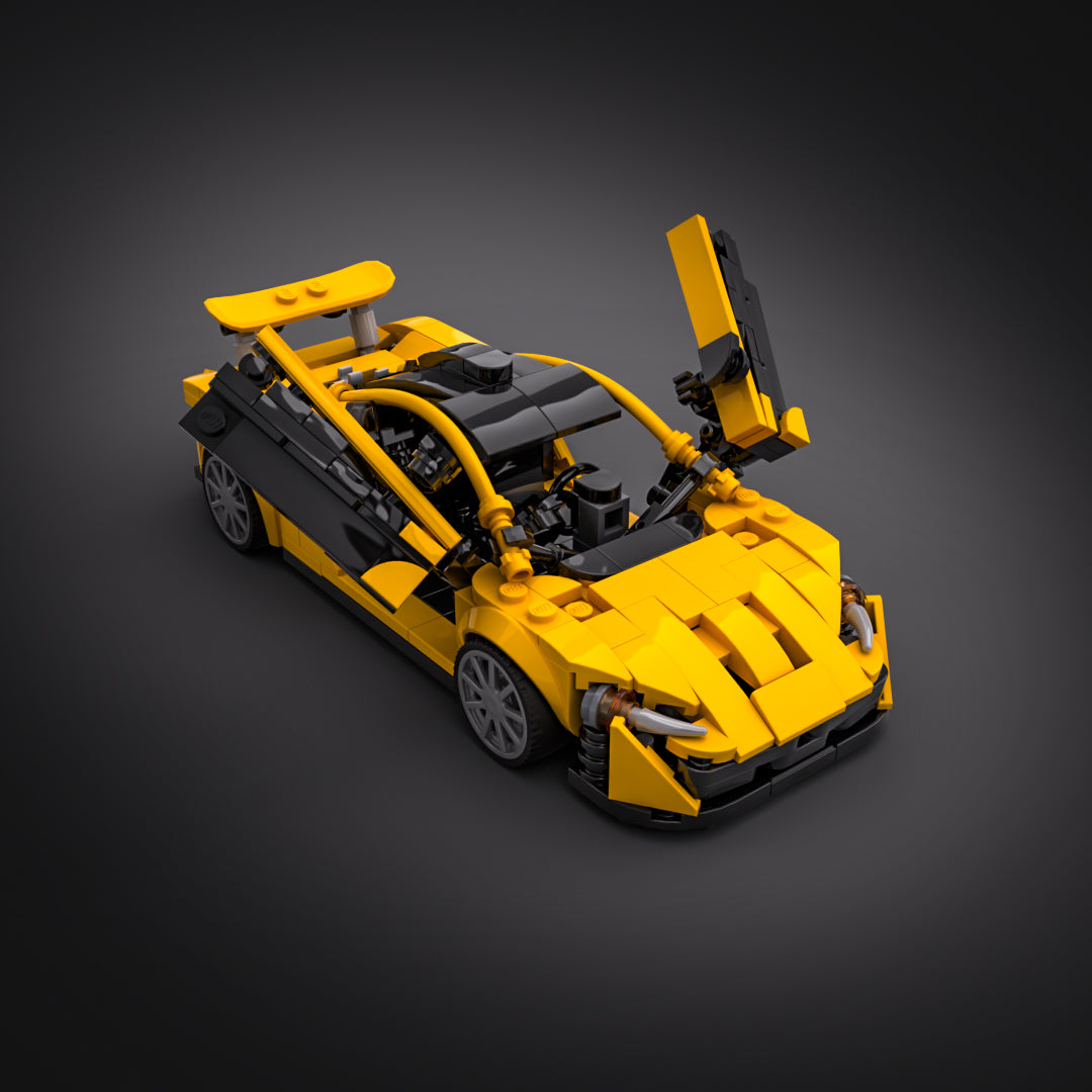 Inspired by McLaren P1 - Bright Light Orange (instructions)