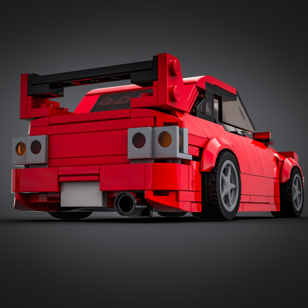 Inspired by Mitsubishi EVO - Red (instructions)