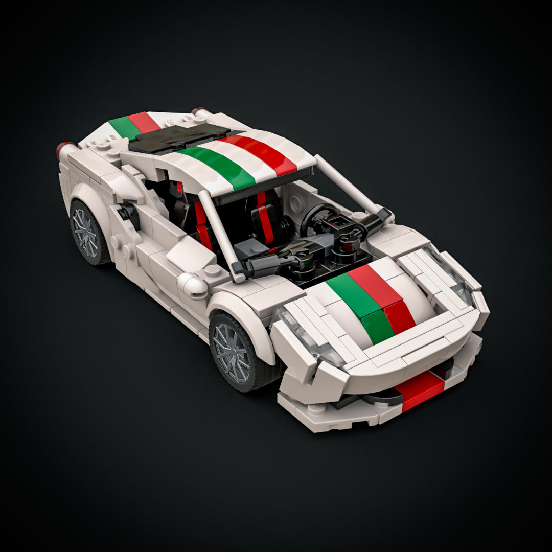 488 pista, white
