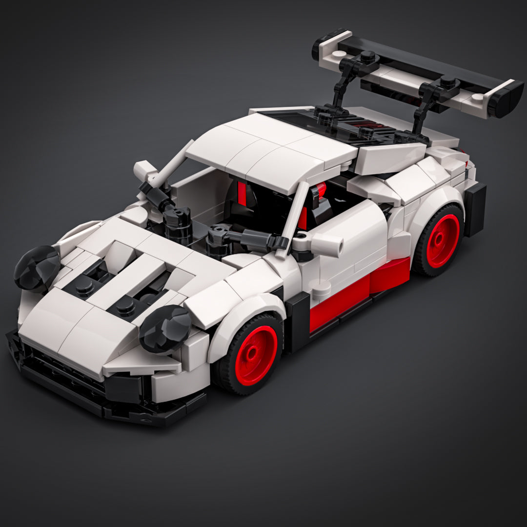 Inspired by Porsche 992 GT3 RS - White (instructions)