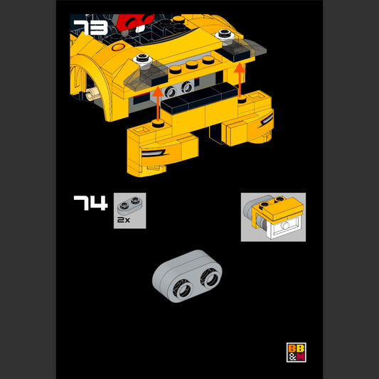 Inspired by Mazda RX7 (Based on Set 77239 Porsche 911 GT3 RS)